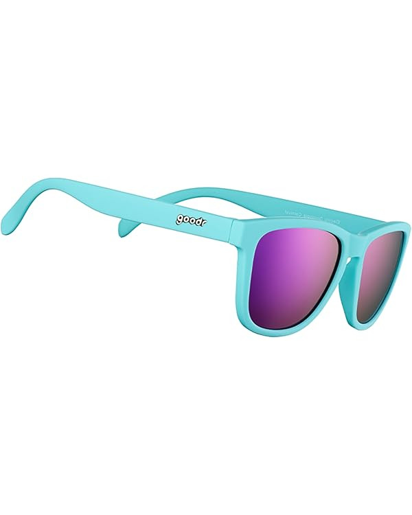 goodr Electric Dinotopia Carnival Polarized Sunglasses for Men & Women, Light Teal Solid Frames w... | Amazon (US)