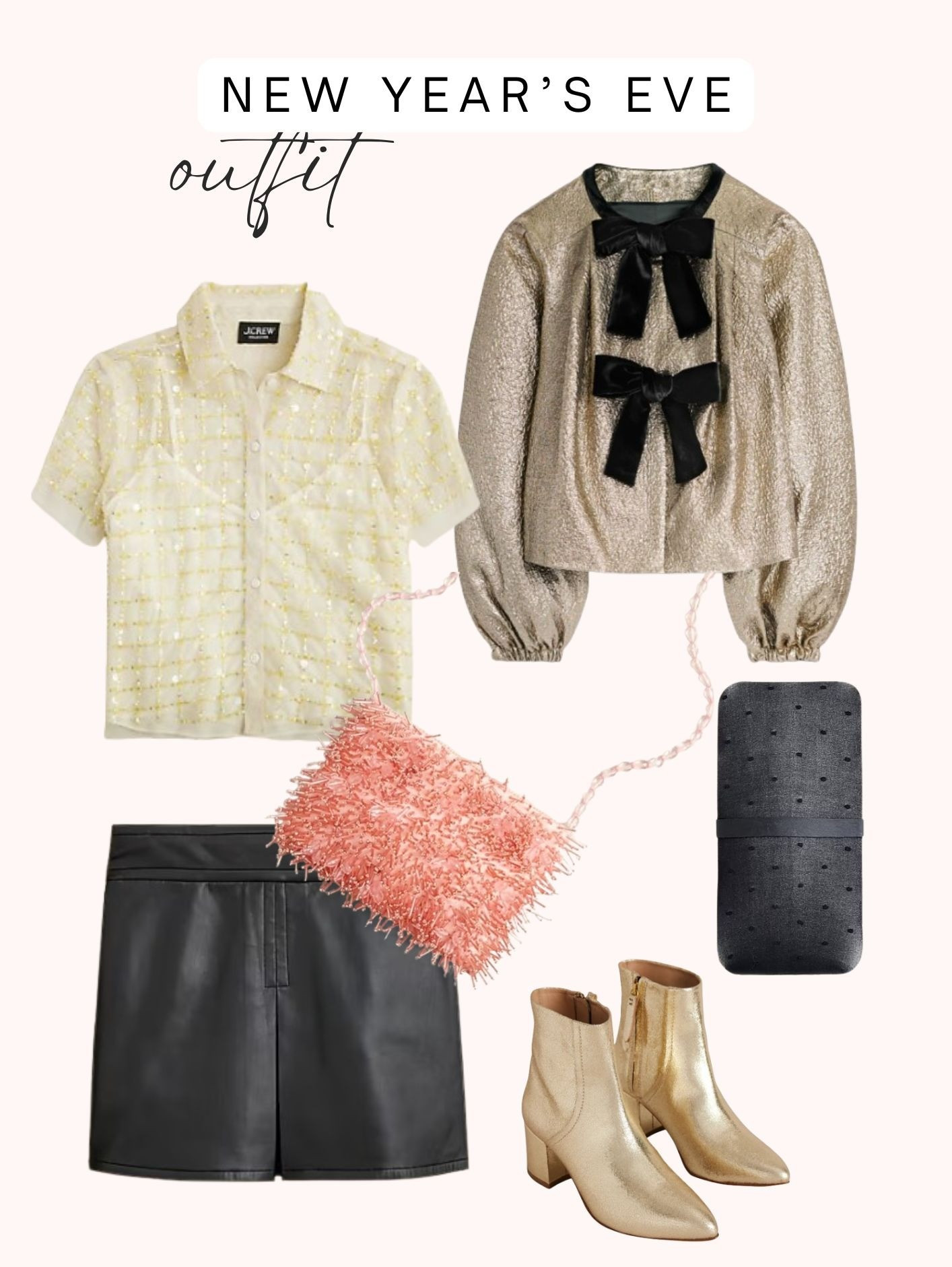 Here's the perfect, sparkly (but classy) New Year's Eve outfit even moms can wear and feel comfy! 😉

#LTKstyletip #LTKfamily