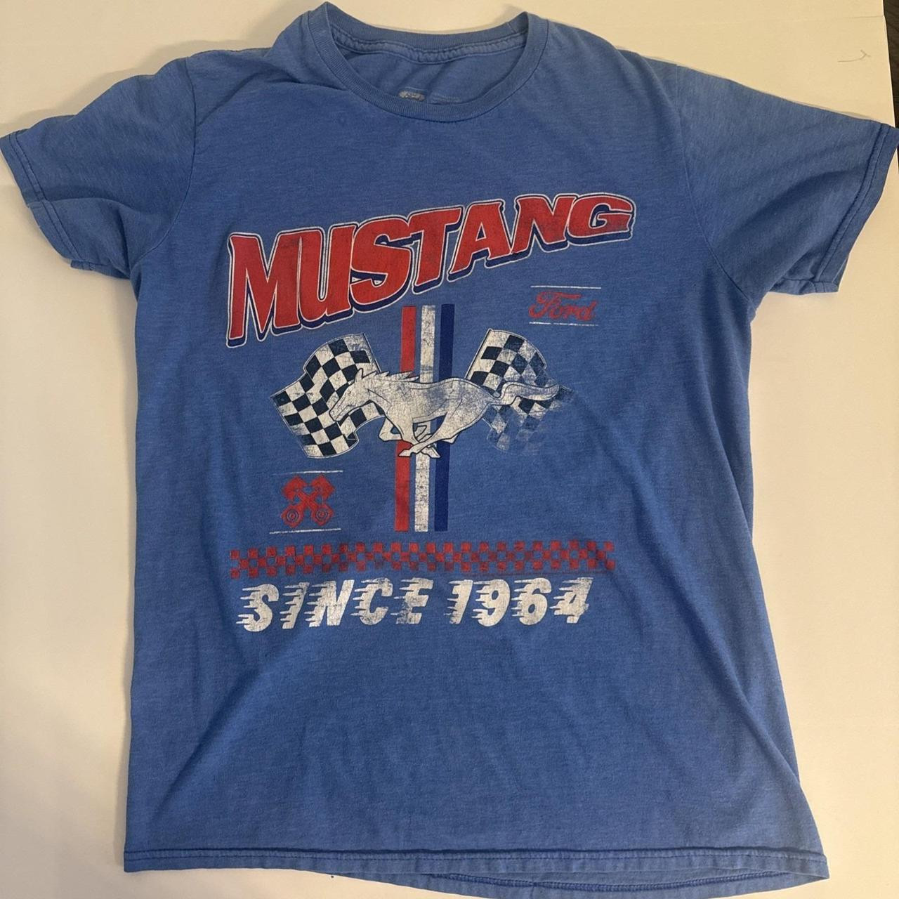 Ford Men's T-shirt - Blue - M | Depop US