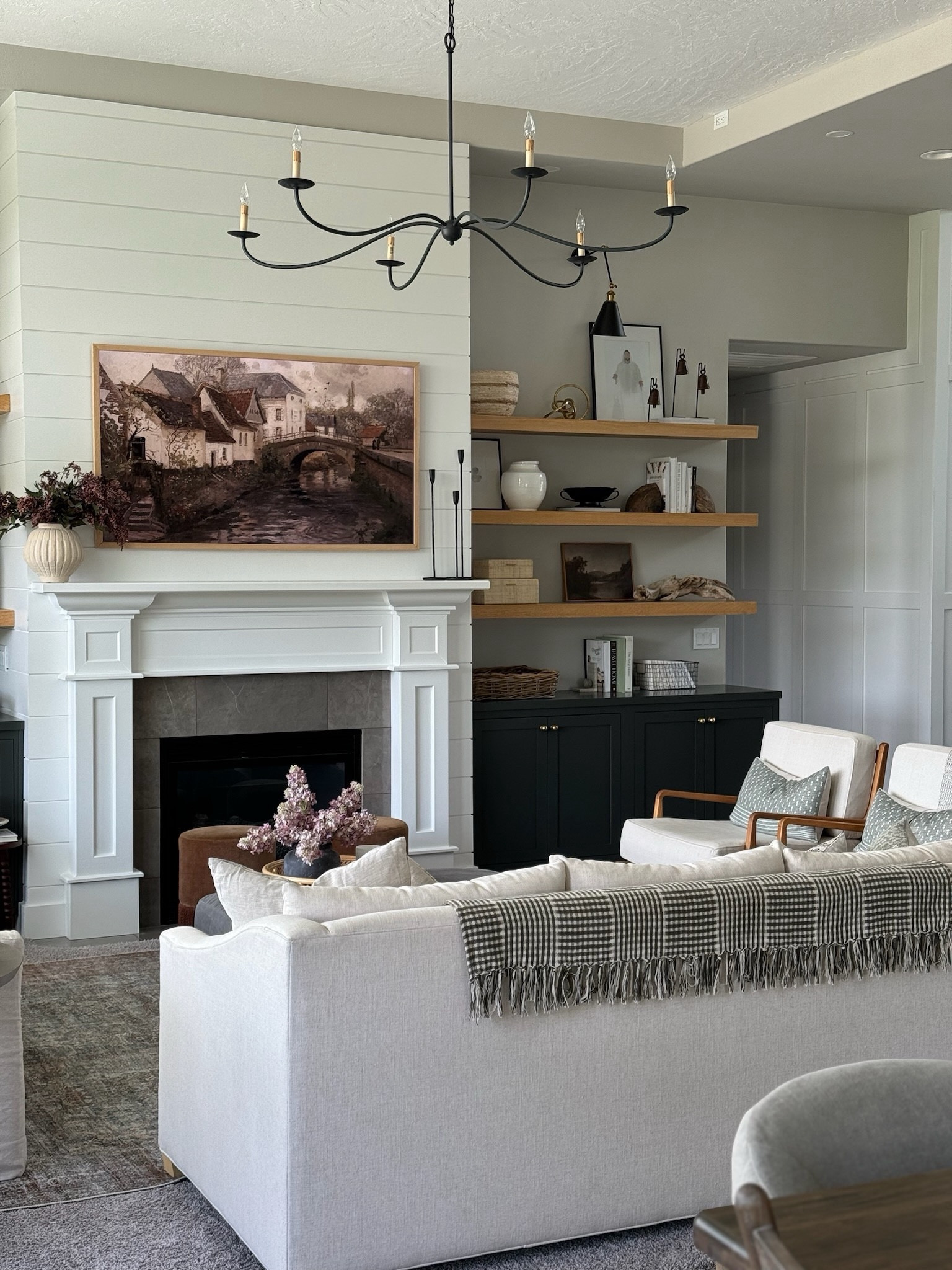 Our chandelier that we added to our living room in September is even prettier during the holiday season! You can use 10% right now with code CINDY10. Comes in both a small and large size! 

#LTKHome #LTKSaleAlert