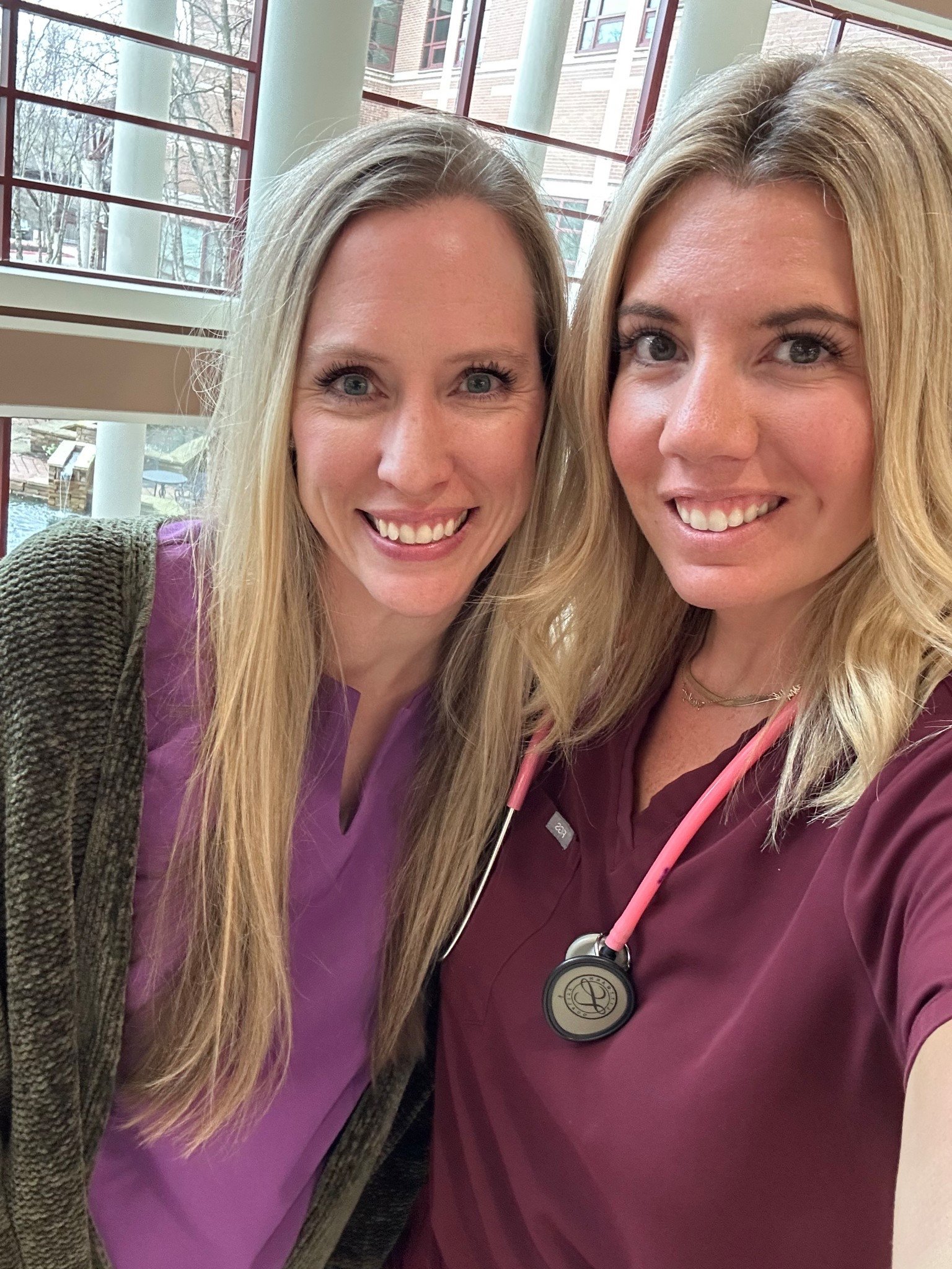 Scrubs, figs, gold necklaces 

#LTKvlog #LTKdayinmylife #LTKWorkwear