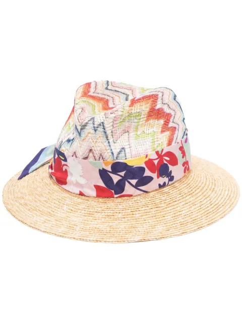 woven zigzag sun hat | Farfetch (US)