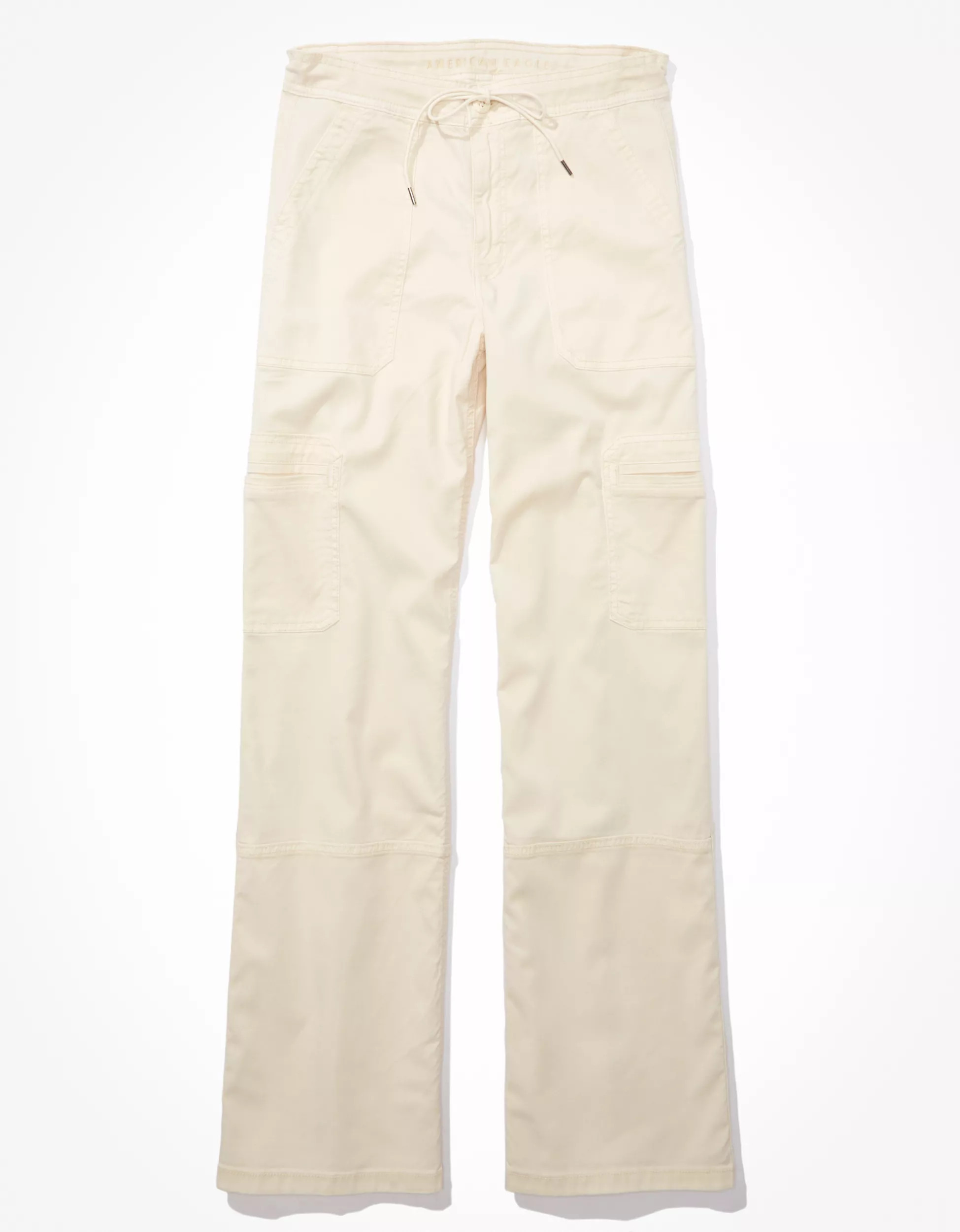 AE Dreamy Drape Stretch Super High-Waisted Baggy Wide-Leg Pant | American Eagle Outfitters (US & CA)