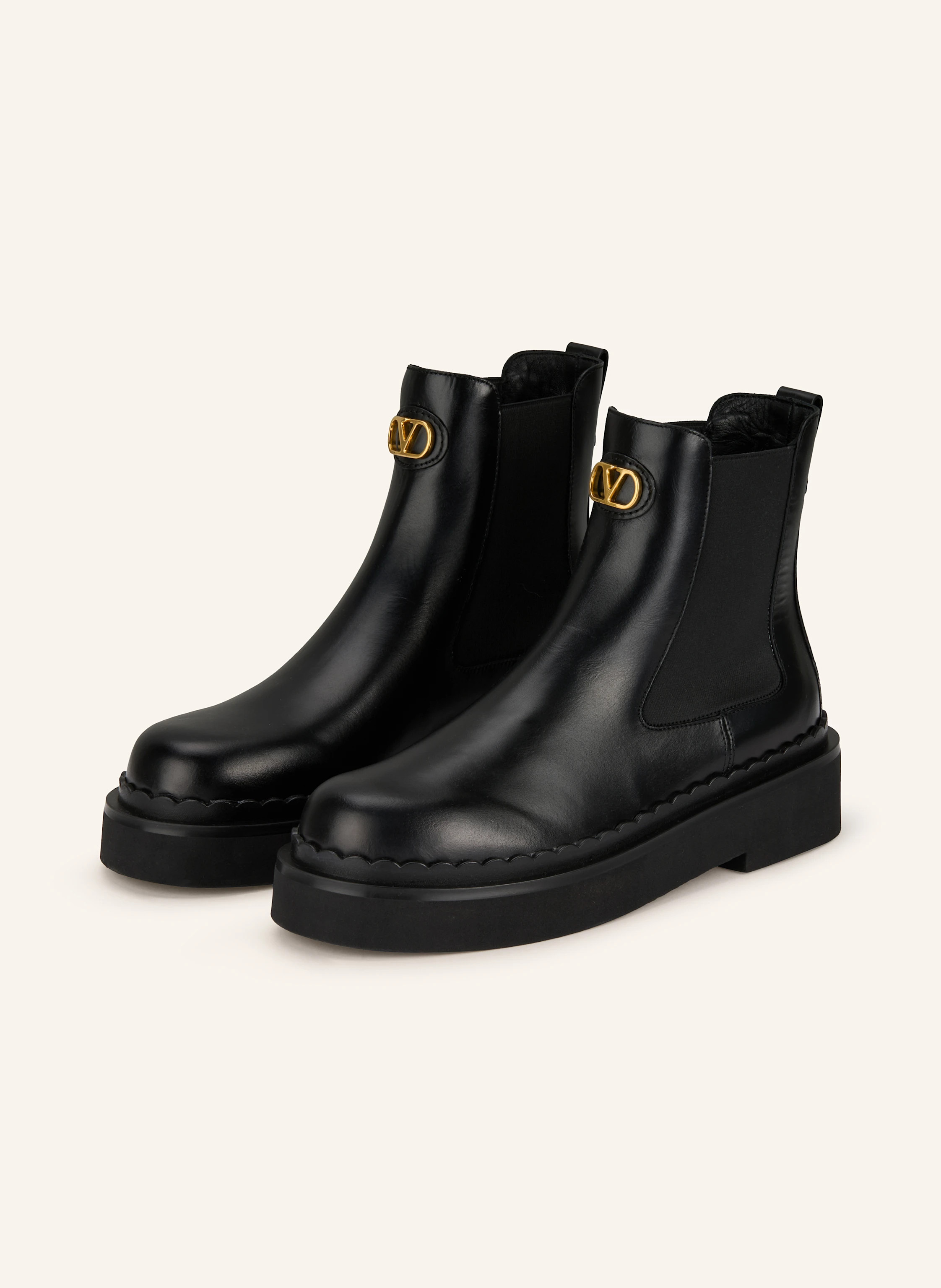 VALENTINO GARAVANI Chelsea-Boots VLOGO SIGNATURE in schwarz | Breuninger (DACH)
