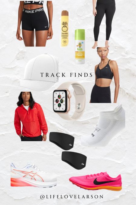 Track essentials, track finds, running gear 

#LTKfitness #LTKActive