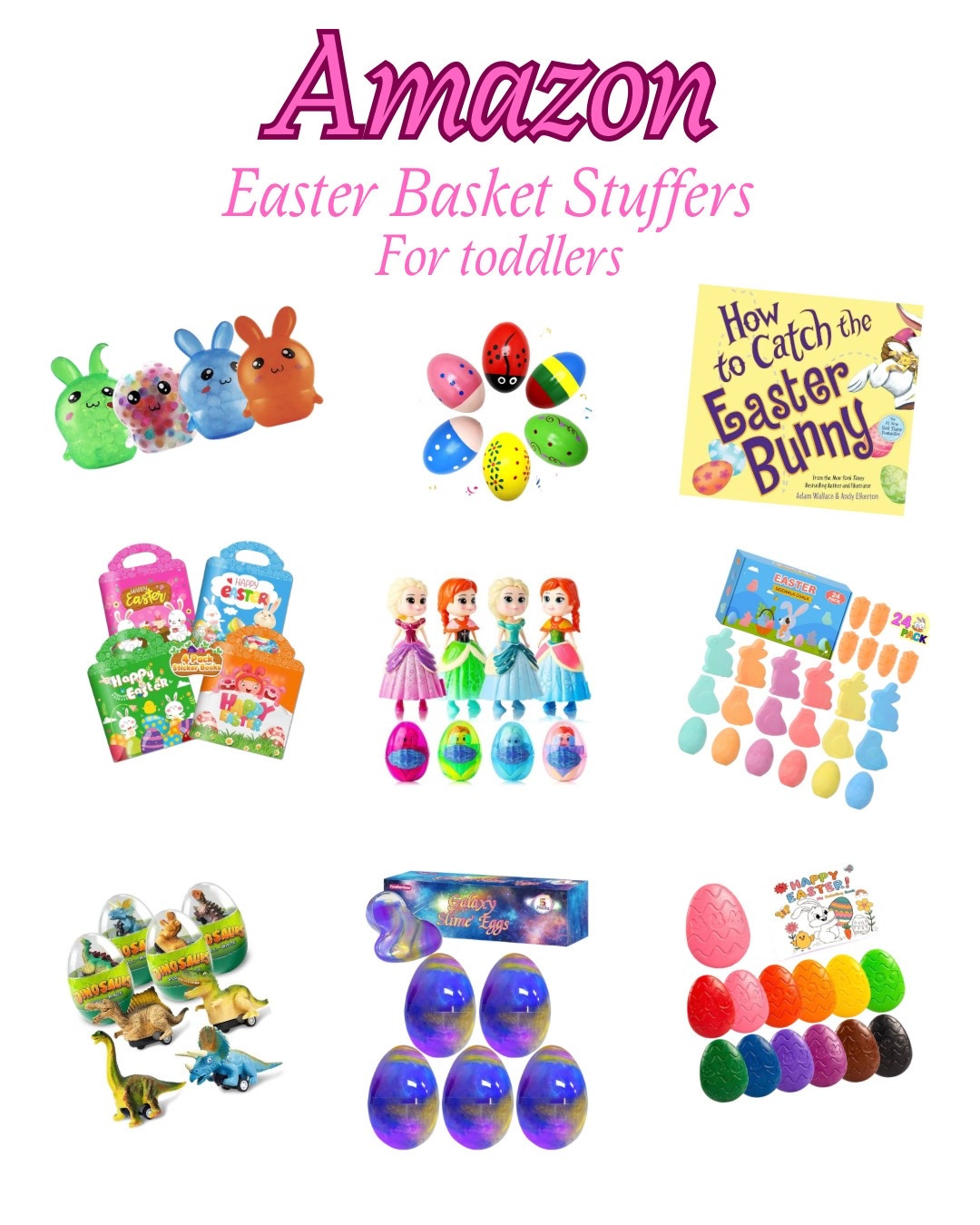 Ideas for Easter Basket Stuffers for Toddlers and kids! All Amazon!

#LTKFamily #LTKKids #LTKSeasonal