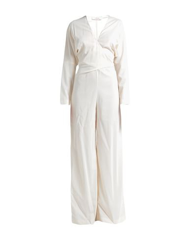Jucca Woman Jumpsuit Cream Size 6 Viscose, Elastane | YOOX (US)