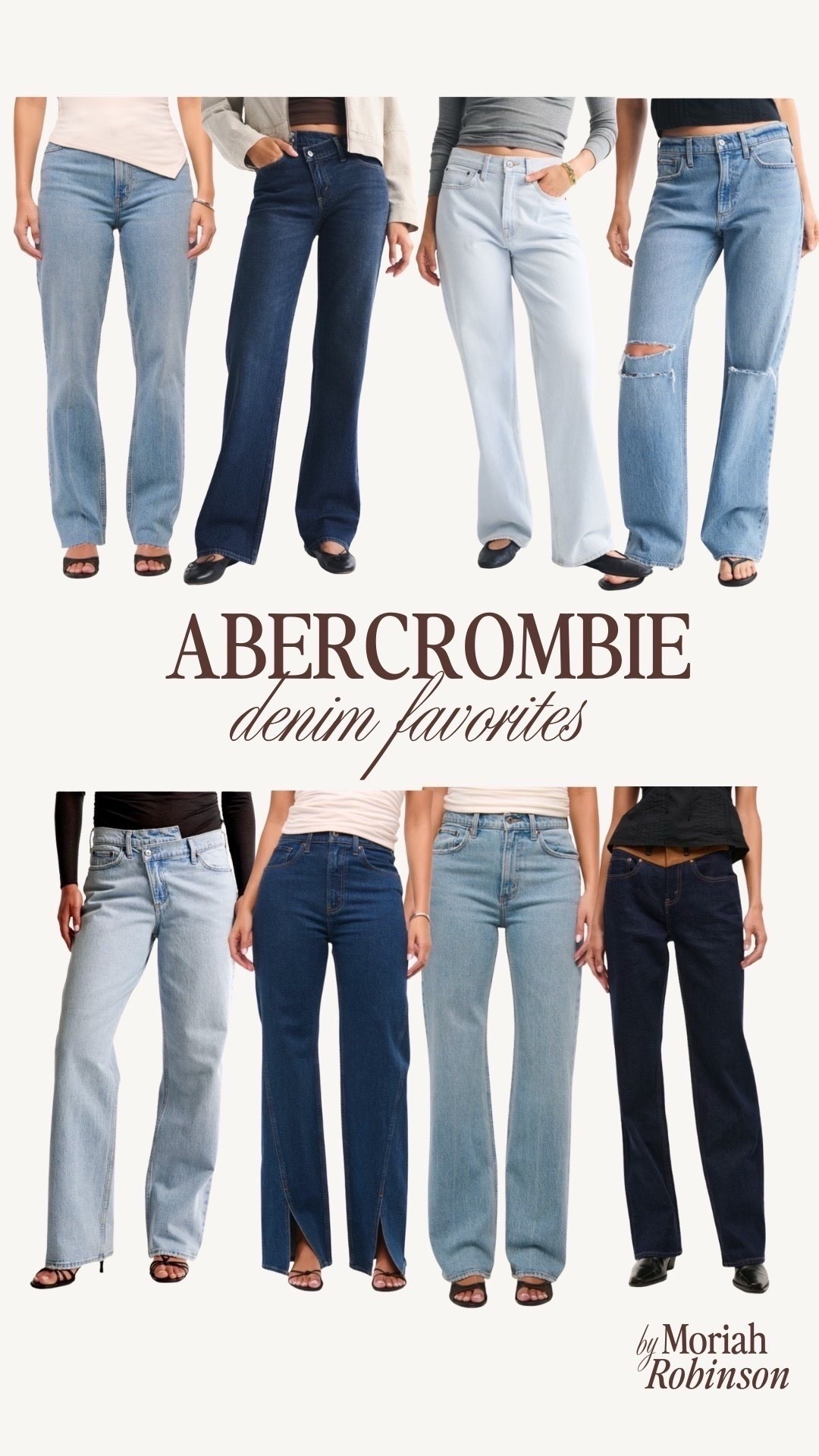 Abercrombie denim favorites! Abercrombie makes some of my favorite denim and they have so many great styles. 



#LTKootd #LTKmomlife #LTKgrwm