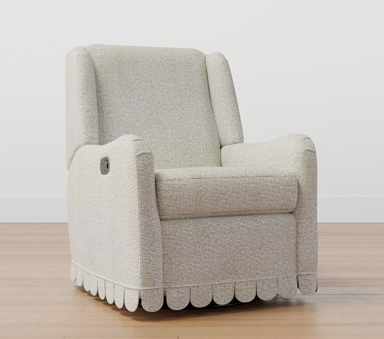Merced Scalloped Recliner | Pottery Barn Kids