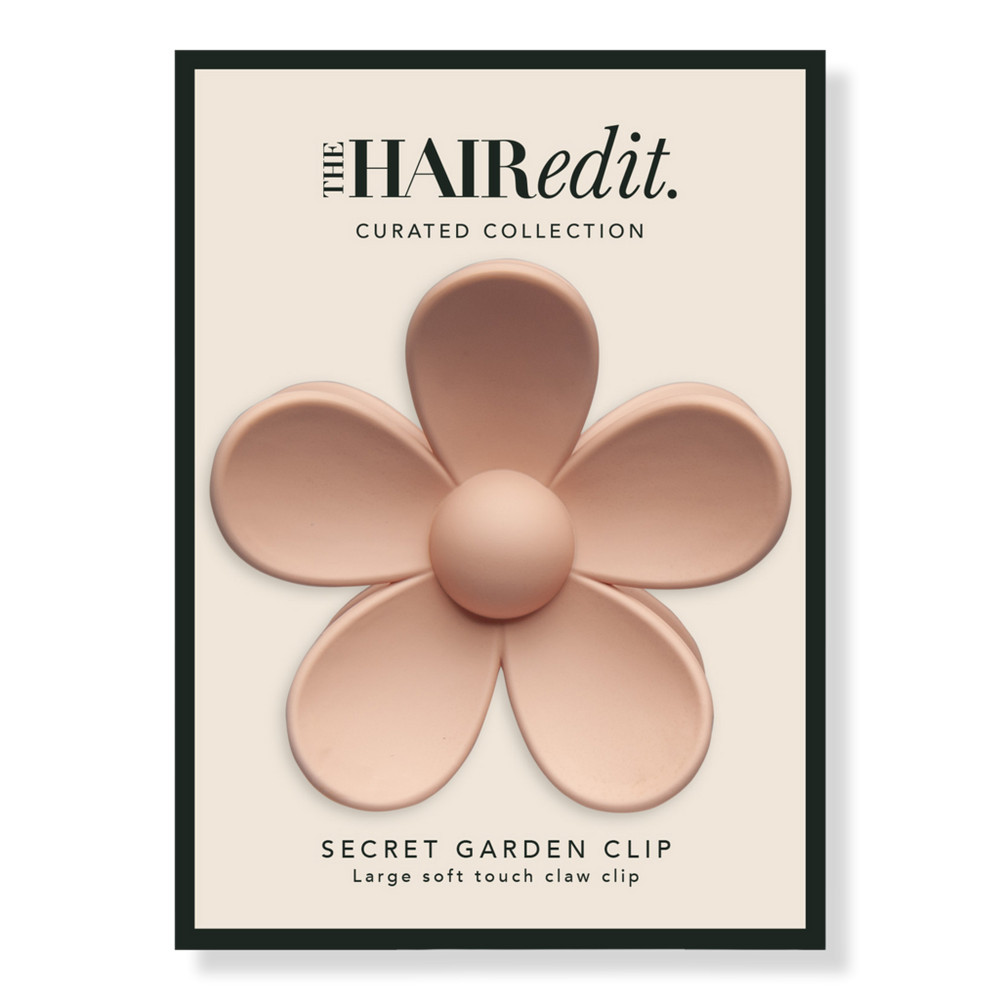 The Hair Edit Secret Garden Flower Claw Clip - Champagne | Ulta