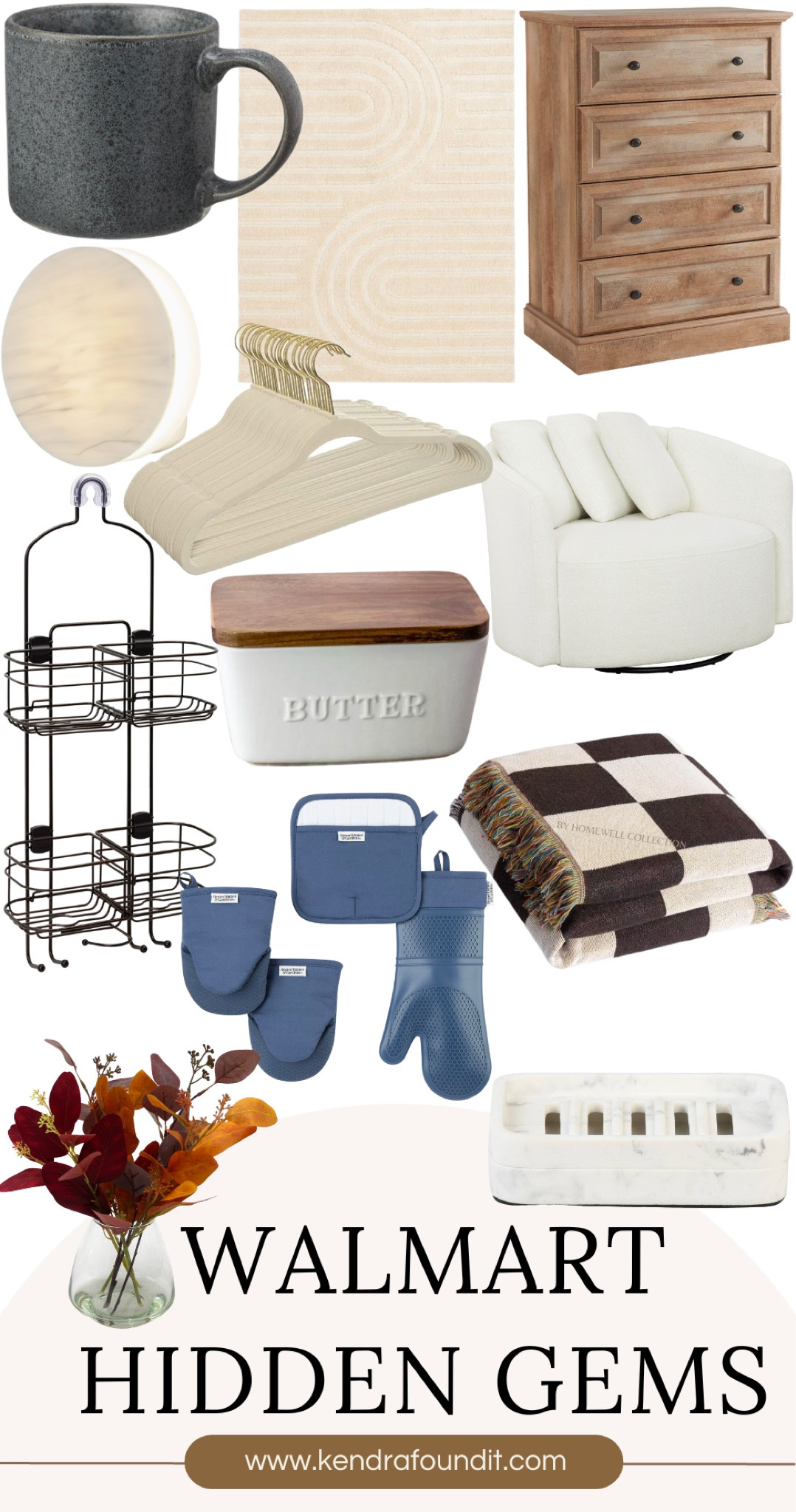 I’ve got a brand new round of @Walmart home finds for you! This time I’ve got an adjustable shower caddy that has room for a shower head, a checkered blanket, affordable stoneware mugs, a fuzzy blanket, a round boucle chair, a marble soap dish, a faux fall flower arrangement and more. Have you ever felt the Better Homes and Gardens Better Homes & Gardens Cozy Knit Throw?! The quality is 👌🏻


#walmartpartner #bedding #blanket #throw #walmarthome #moderntraditional #walmartfinds #walmartdeals #walmartshopping#walmarthaul #walmart #viral #musthave #decorating #homedecor #livingroom #couch Bedding. Blanket. Throw. Checkerboard blanket. Transitional home. Modern traditional home decor. Decorating on a budget. Walmart finds. The best walmart finds. Walmart home haul. Walmart haul. Walmart must haves. 

#LTKsalealert #LTKhome #LTKfindsunder50