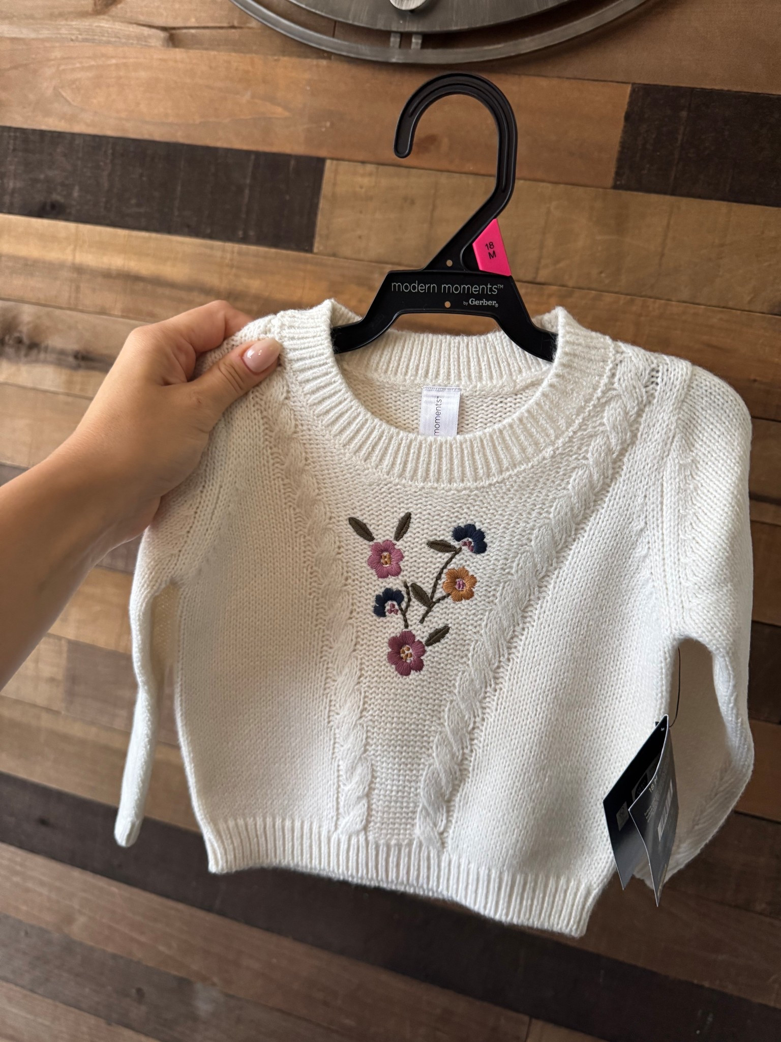 The cutest toddler modern moments sweater at Walmart!

#walmart #toddler #baby #fall #floral #modernmoments #walmartfinds #gerber

#LTKKids #LTKSeasonal #LTKBaby