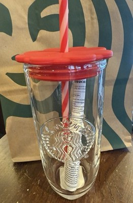 Starbucks 2026 Valentine Glass Cold Cup 2026 - In Hand and Ready to Ship | eBay US