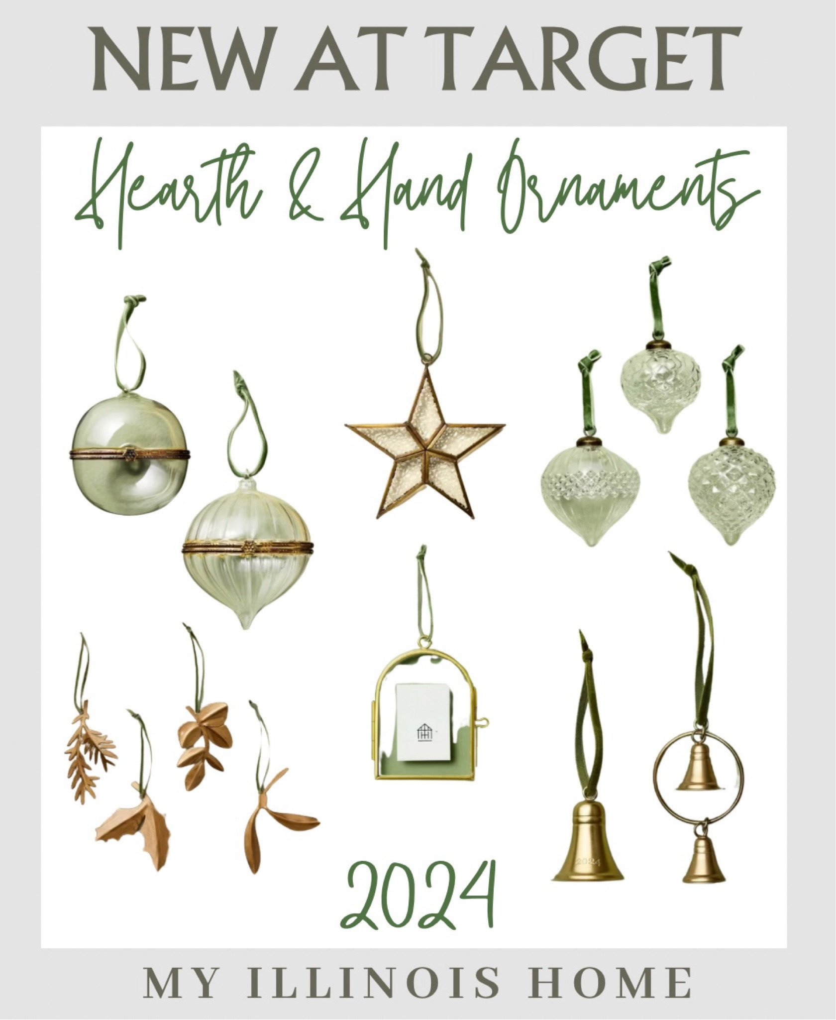 JUST RELEASED! New holiday tree ornaments by Hearth & Hand with Magnolia. The hinged glass ornaments are my favorite and sure to sell out quickly! 

Tree ornaments /target / holiday / Christmas tree / vintage 

#LTKHoliday #LTKSeasonal #LTKHome