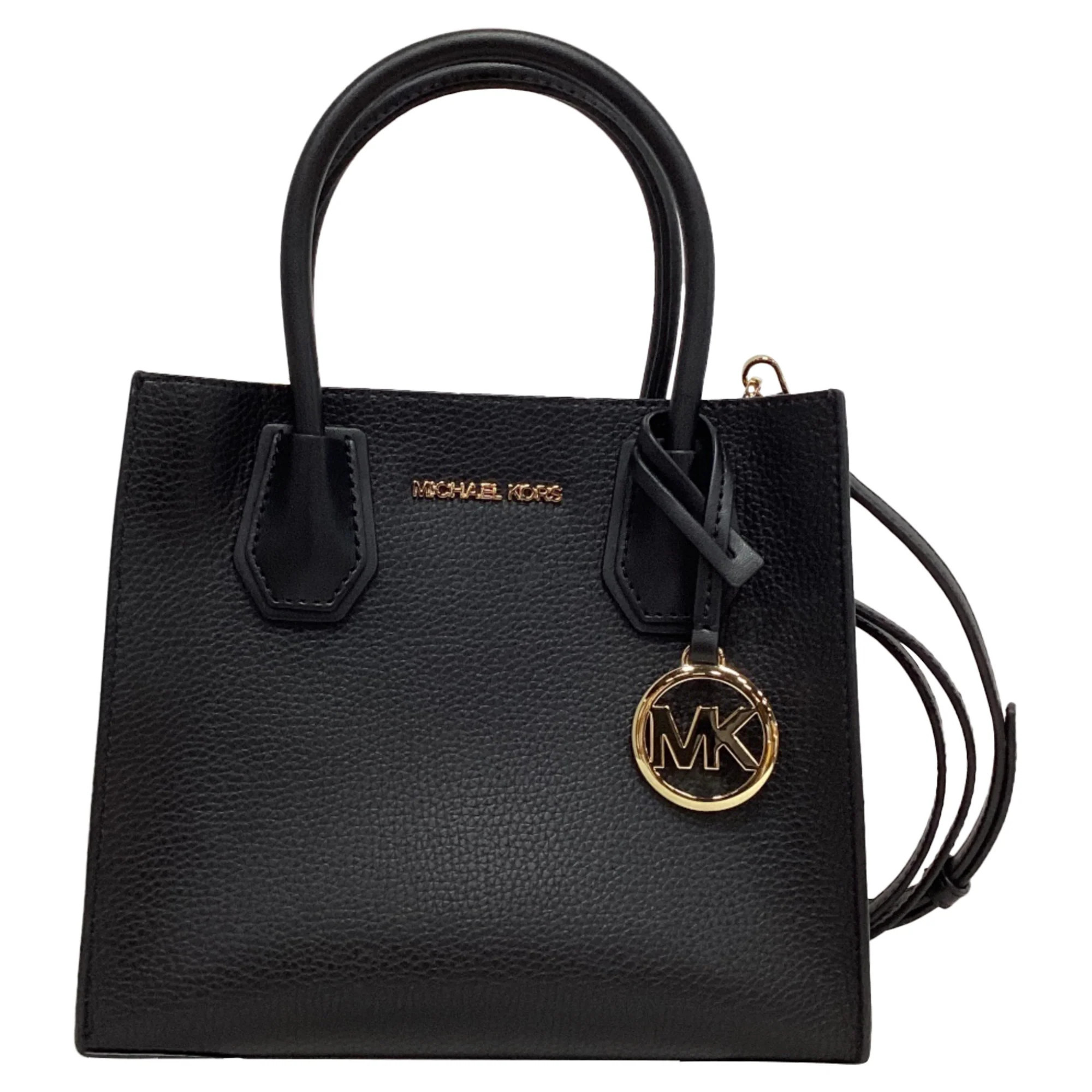Michael Kors Mercer Bag in Black Leather | Shop Simon