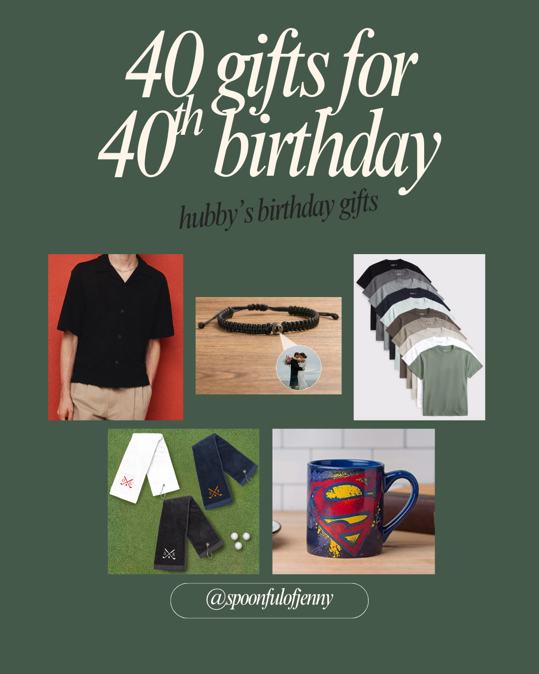 40 gifts for my husband's 40th birthday #gifts #golf #husband 

 #LTKGiftGuide #LTKHoliday #LTKOver40