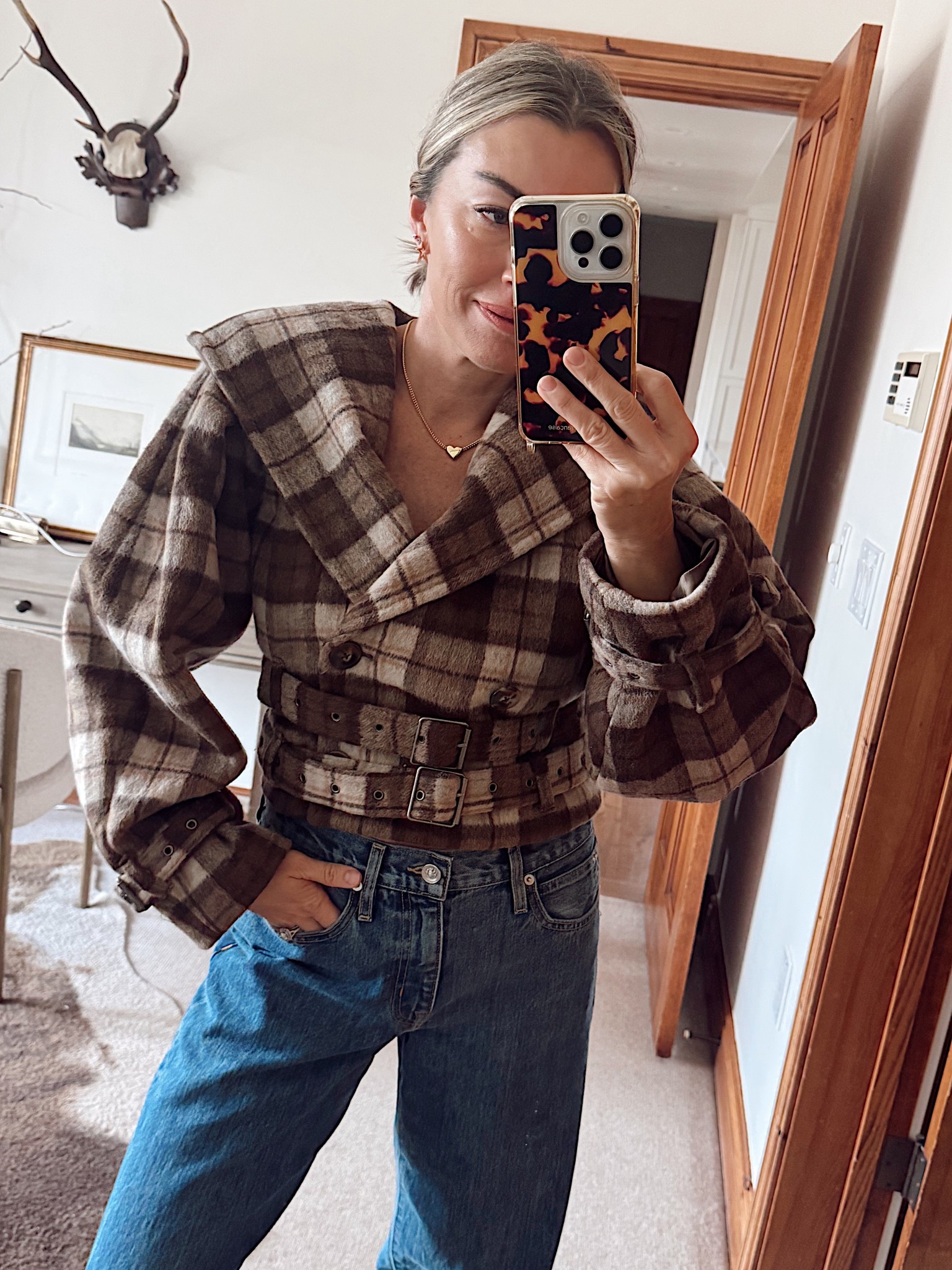 Obsessed with this plaid jacket! 

#LTKOver40 #LTKHoliday #LTKStyleTip