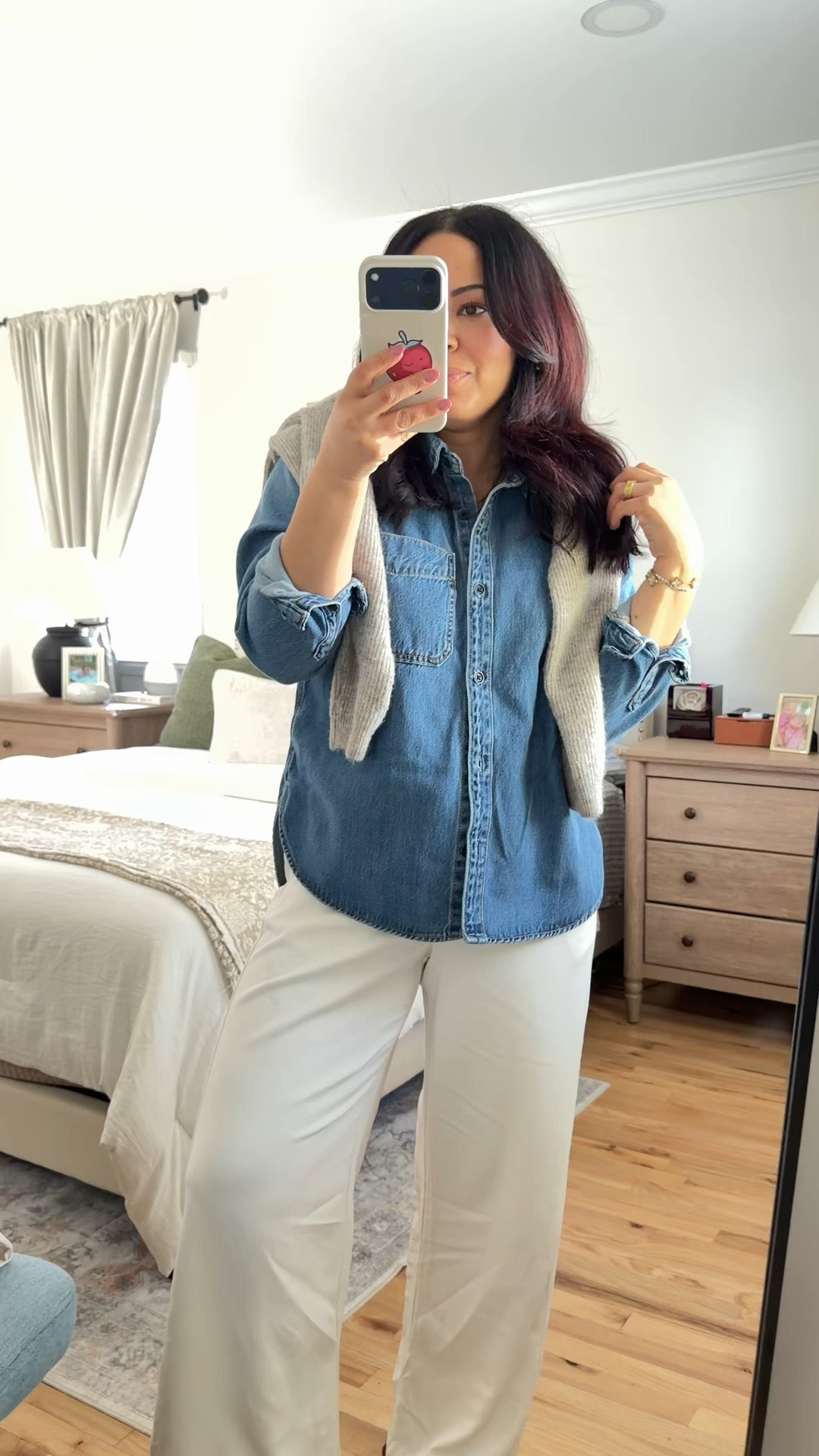 All from @Target and it’s giving aritzia but in a budget without loosing quality! Denim top in a medium and pull up pants in a medium comes in different lengths sucks great spring outfit 

#LTKootd #LTKgrwm #LTKmomlife