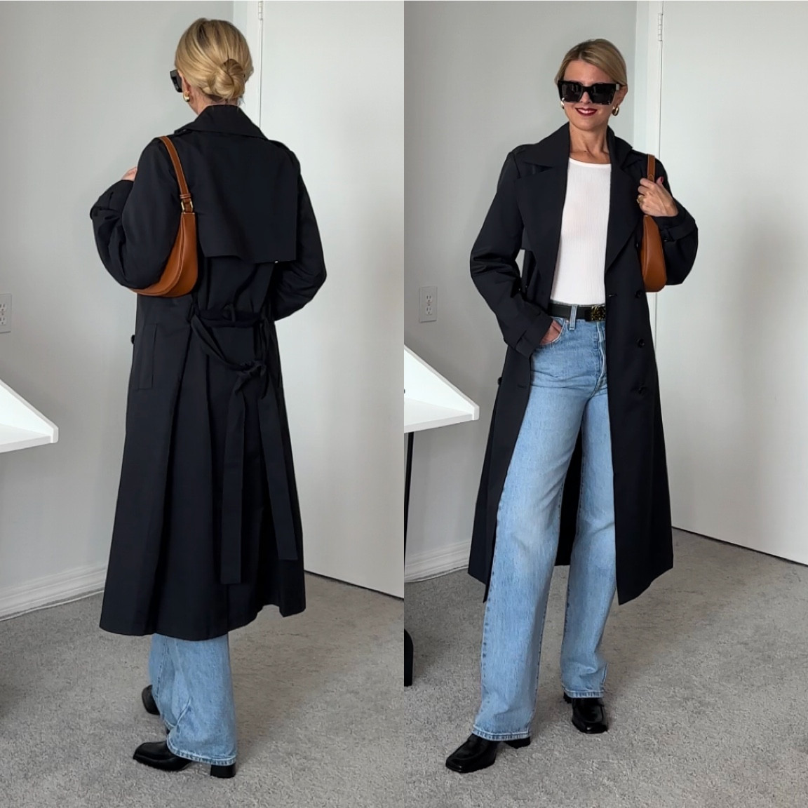 Loafer size.   I typically wear a 7-7.5.   In reformation I wear a 7.

Everything else is true to size 

#LTKSeasonal #LTKover40 #LTKfindsunder100