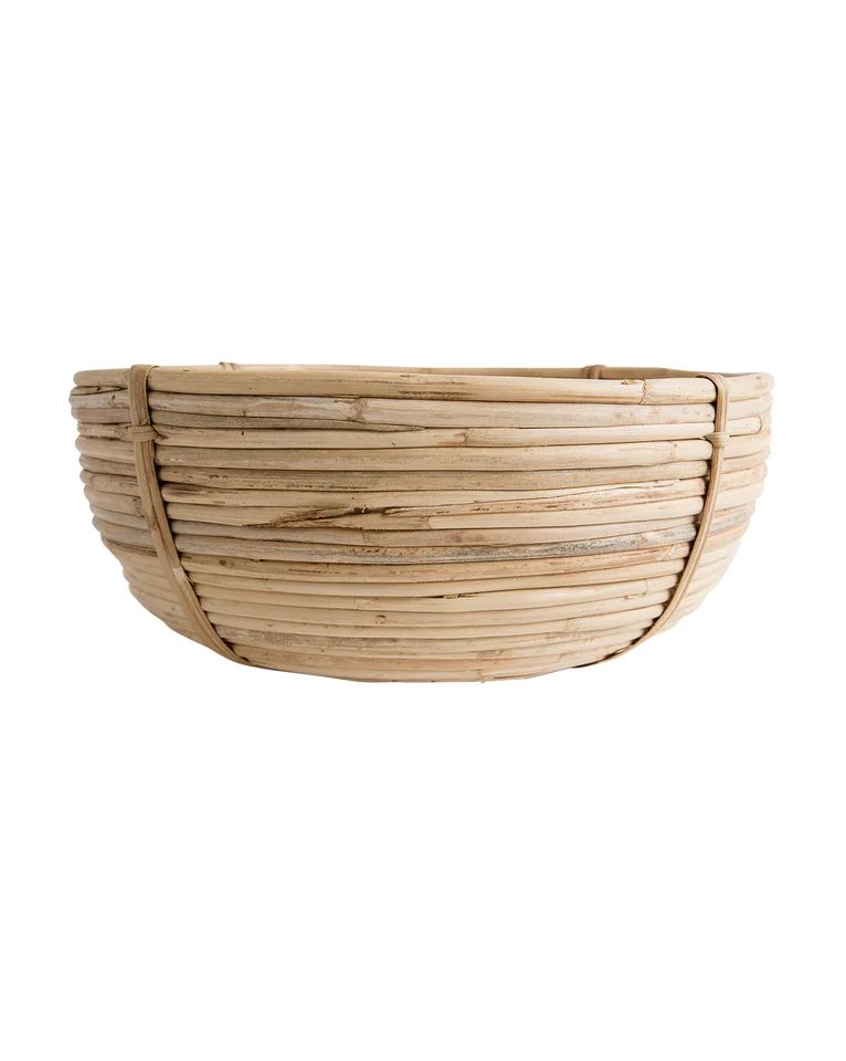 Cane Rattan Circle Baskets | McGee & Co.