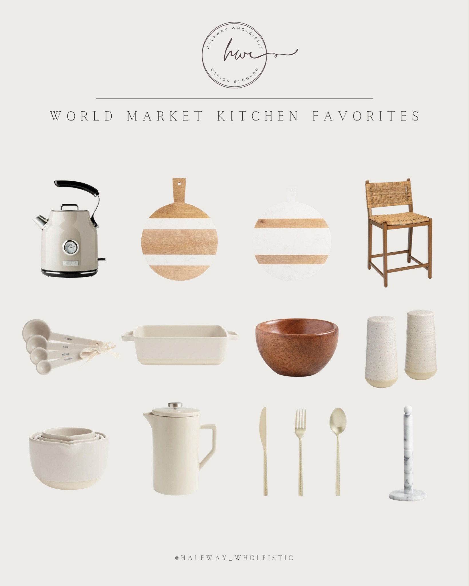 Kitchen decor finds from world market! 

#LTKSeasonal #LTKhome #LTKunder50