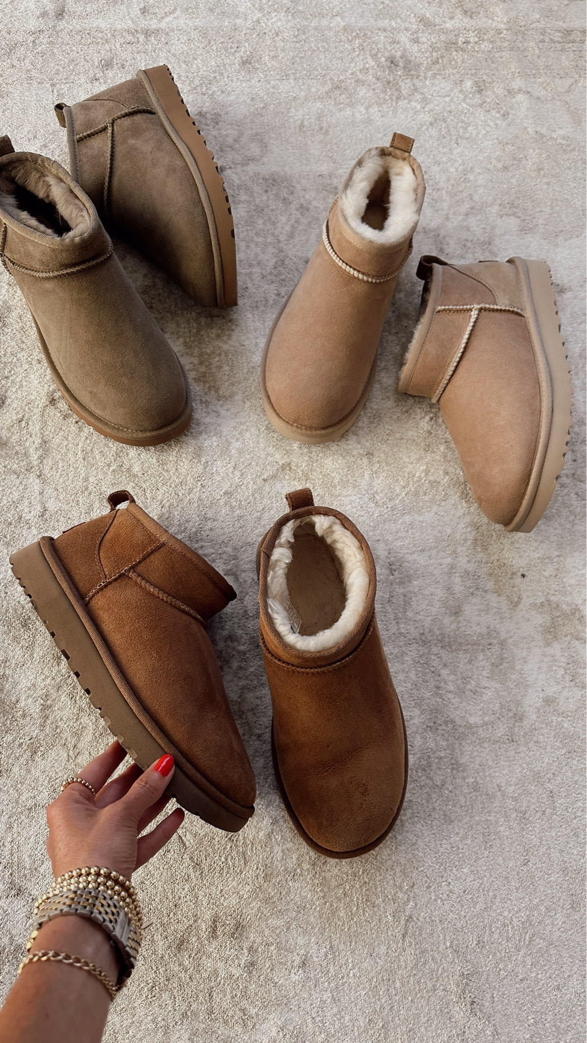 This is your sign to buy these viral UGG booties before they sell out! I personally size down 1/2 size StylinByAylin, Aylin

#LTKSeasonal #LTKShoeCrush #LTKHoliday