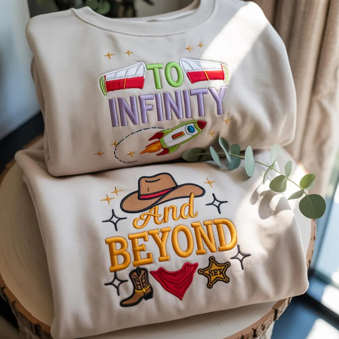 EMBROIDEREDA To Infinity and Beyond Sweatshirt, Buzz and Woody Shirt,Matching Disney Couple Shirt... | Etsy (US)