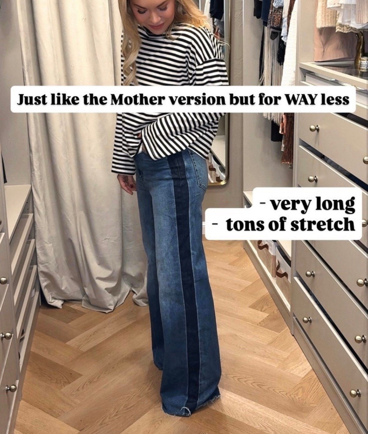 Jeans
Wide leg jeans
Stripe top


#LTKSeasonal #LTKdayinmylife #LTKootd