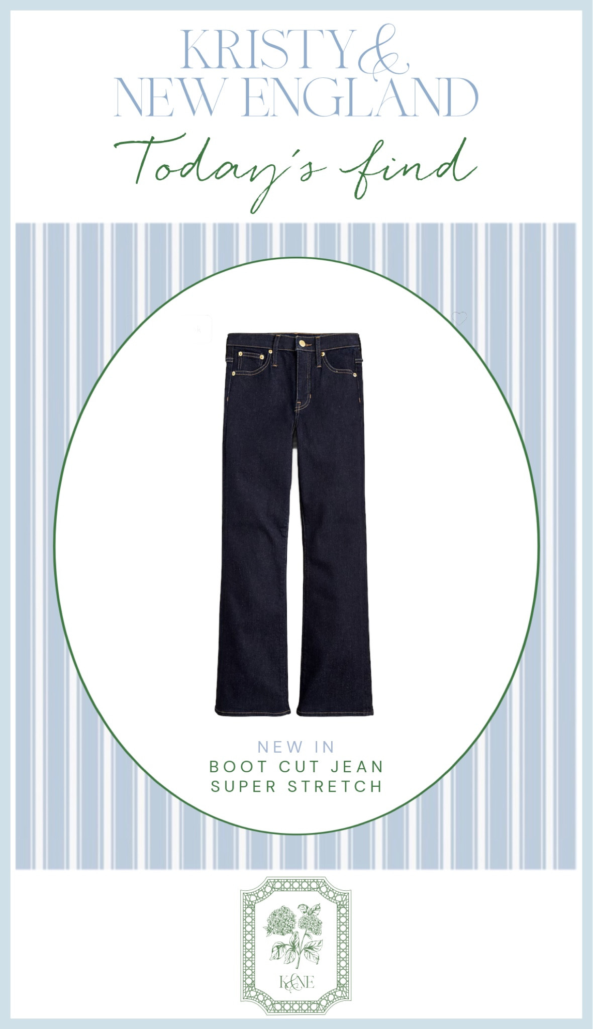Bootcut jeans in tall, reg, petite with stretch