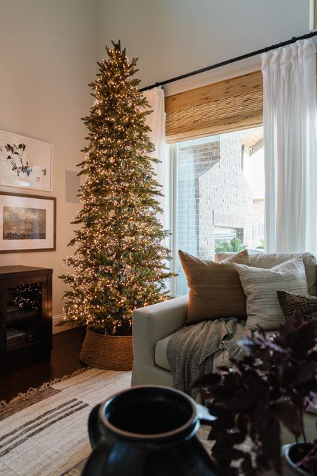 Swapped out the broken lights from my old pre-lit Christmas tree for these gorgeous mini cluster LED Christmas lights and couldn’t be more in love!

I used three strands for my 9’ Christmas tree.

#LTKHoliday #LTKSeasonal #LTKhome