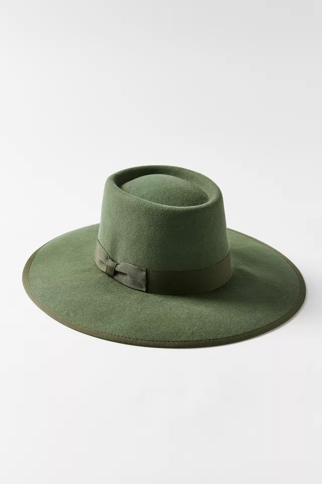 Nora Felt Boater Hat | Urban Outfitters (US and RoW)
