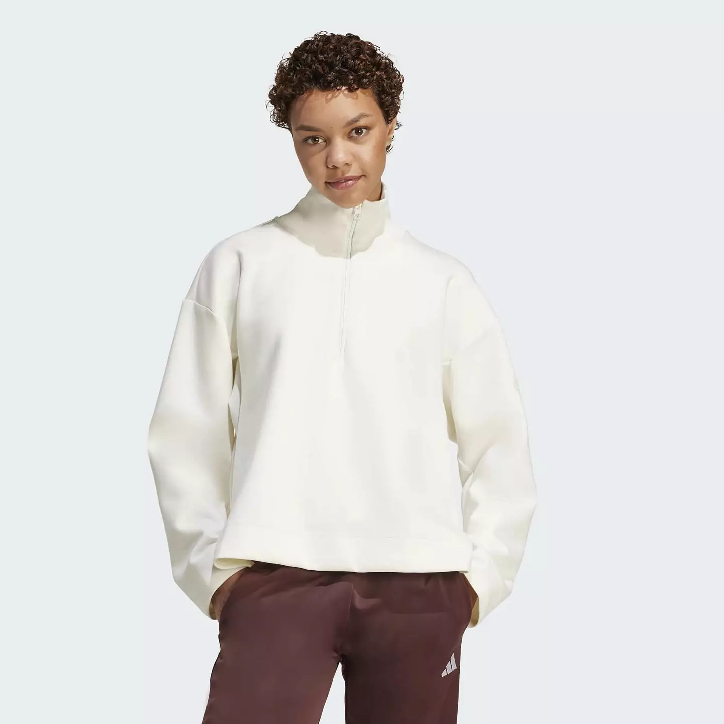 adidas Women's Soft Lux Quarter-Zip | DICK'S Sporting Goods