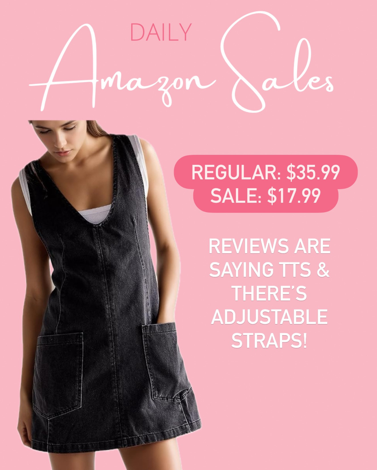 Daily Amazon Sales💕
Denim dress, oversized pastel tee, cute sneakers, fluffy vest

#LTKSaleAlert #LTKShoeCrush #LTKMidsize