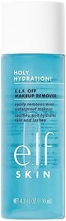 e.l.f. SKIN Holy Hydration Off Makeup Remover, Liquid Makeup Remover For Eye, Lip & Face Makeup, ... | Amazon (US)