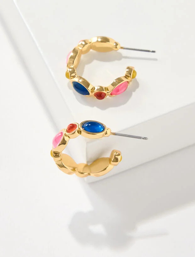 Gleam Hoop Earrings | Talbots