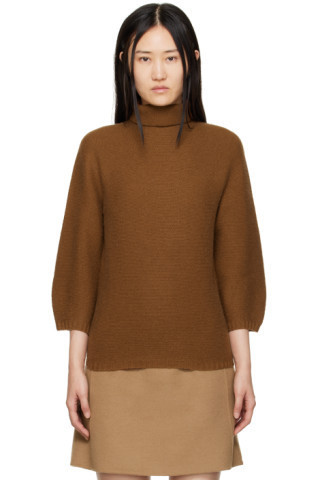 Brown Etrusco Turtleneck | SSENSE