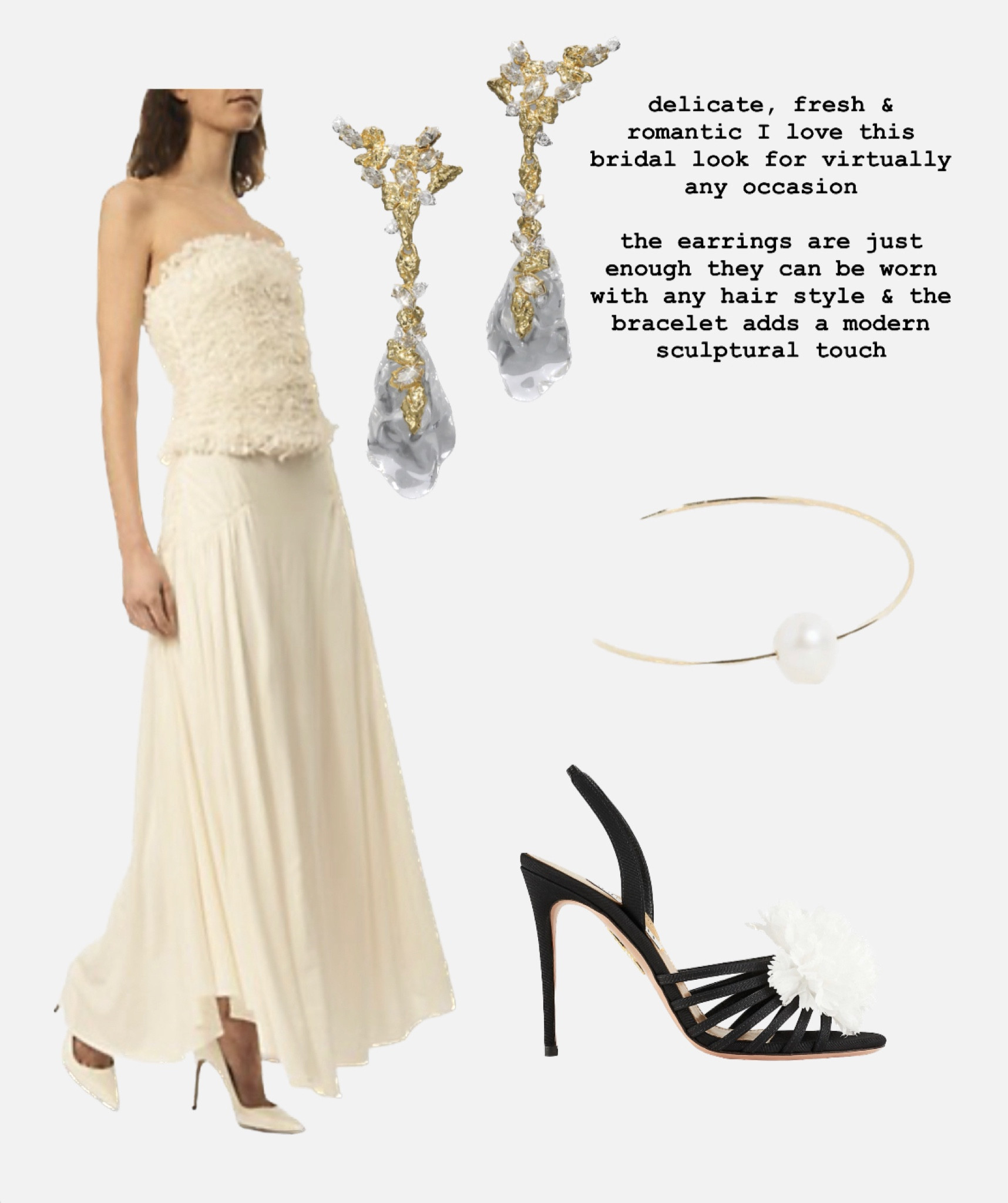 Bridal occasion look