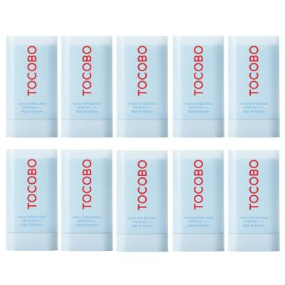 Shop TOCOBO - Cotton Soft Sun Stick SPF50 PA++++ - 19g (10ea) Set  | STYLEVANA | Stylevana