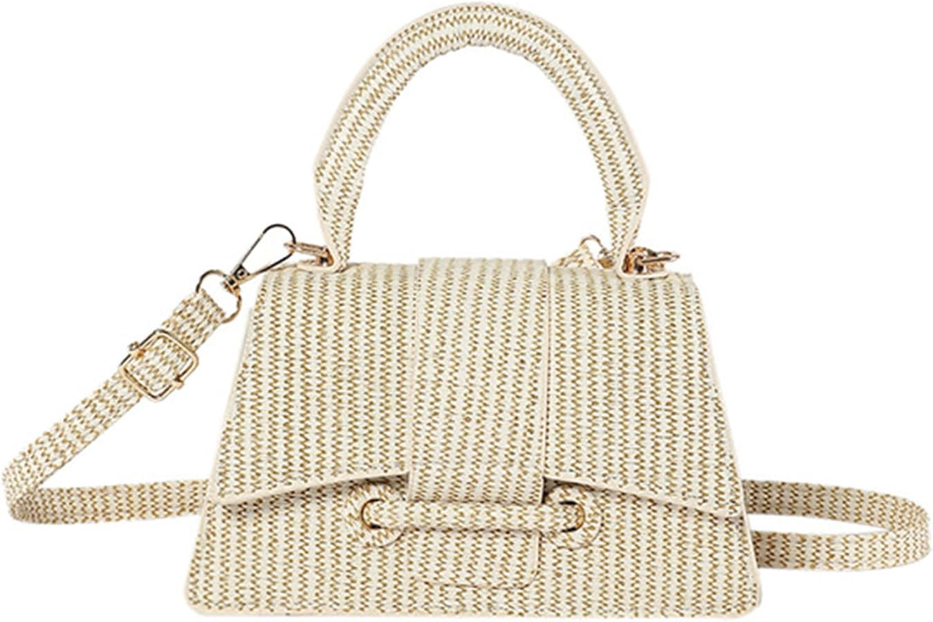 Mini Handbag Purse for Women PU Leather Top Handle Evening Bag,Cute Small Crossbody Clutch Wallet | Amazon (US)
