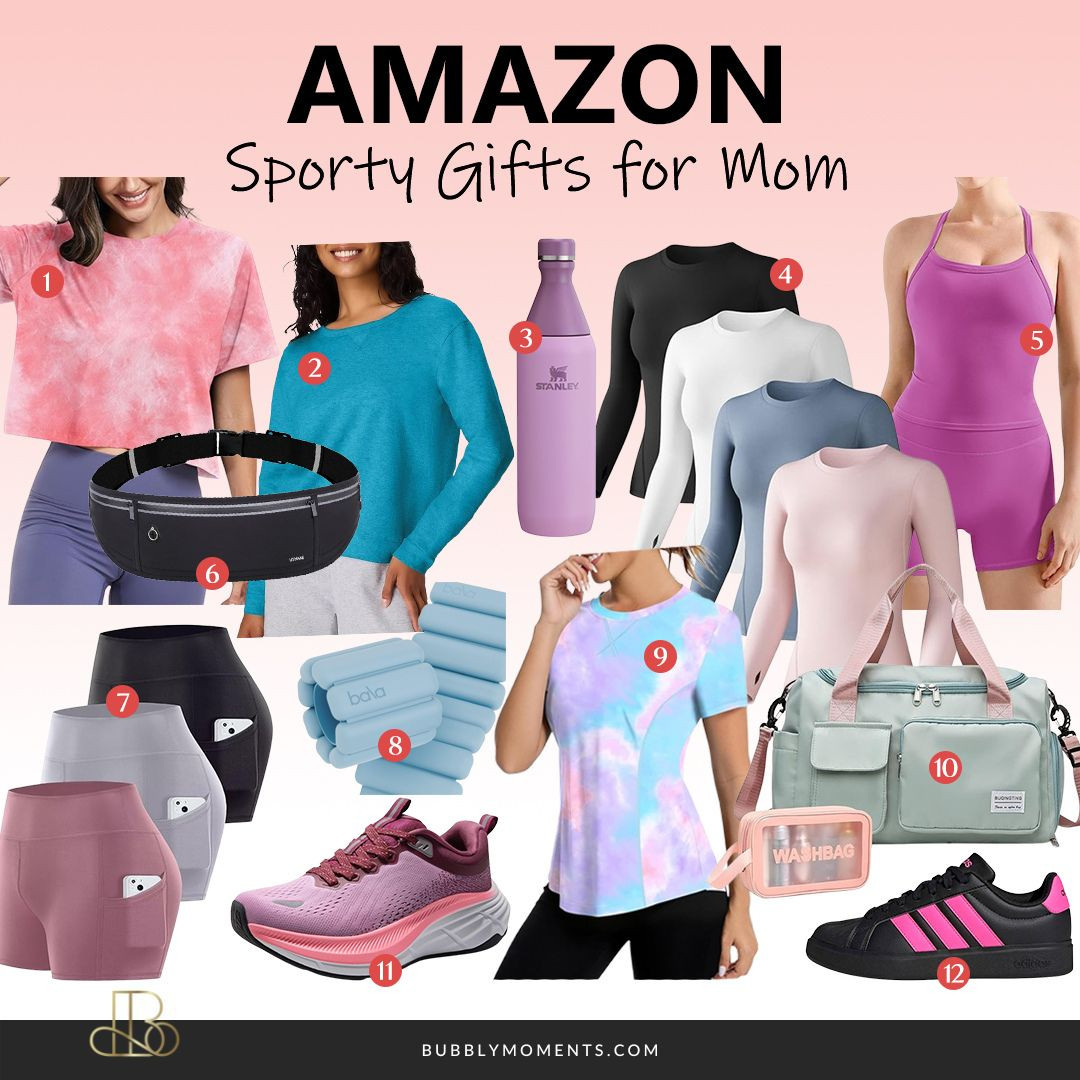 For the mom who’s always on the move 💪✨ These sporty gift picks are perfect for keeping up with her active lifestyle while still looking effortlessly stylish. From sleek activewear and supportive sneakers to must-have fitness accessories and everyday athleisure essentials, these finds are designed to keep her motivated, comfortable, and confident. Whether she’s hitting the gym, going for a run, practicing yoga, or simply running errands, these pieces fit seamlessly into her routine. Thoughtful, practical, and totally on-trend, these gifts are a great way to support her wellness journey while showing just how much you care. Save this for inspo and find the perfect sporty surprise she’ll actually use and love 🖤
#LTKfitnessgoals #LTKActive #LTKFinds MothersDay #SportyMom #GiftsForMom #ActiveLifestyle #FitnessGifts #AthleisureStyle #AmazonFinds #WorkoutEssentials #FitMom #HealthyLiving #GymStyle #OnTheGo #ActivewearInspo #MomLife #WellnessJourney #StayActive #FitAndStylish #MoveYourBody #SelfCareForMom #TrendingNow #GiftIdeas #ShopWithMe #EverydayActive #StrongMom 

 