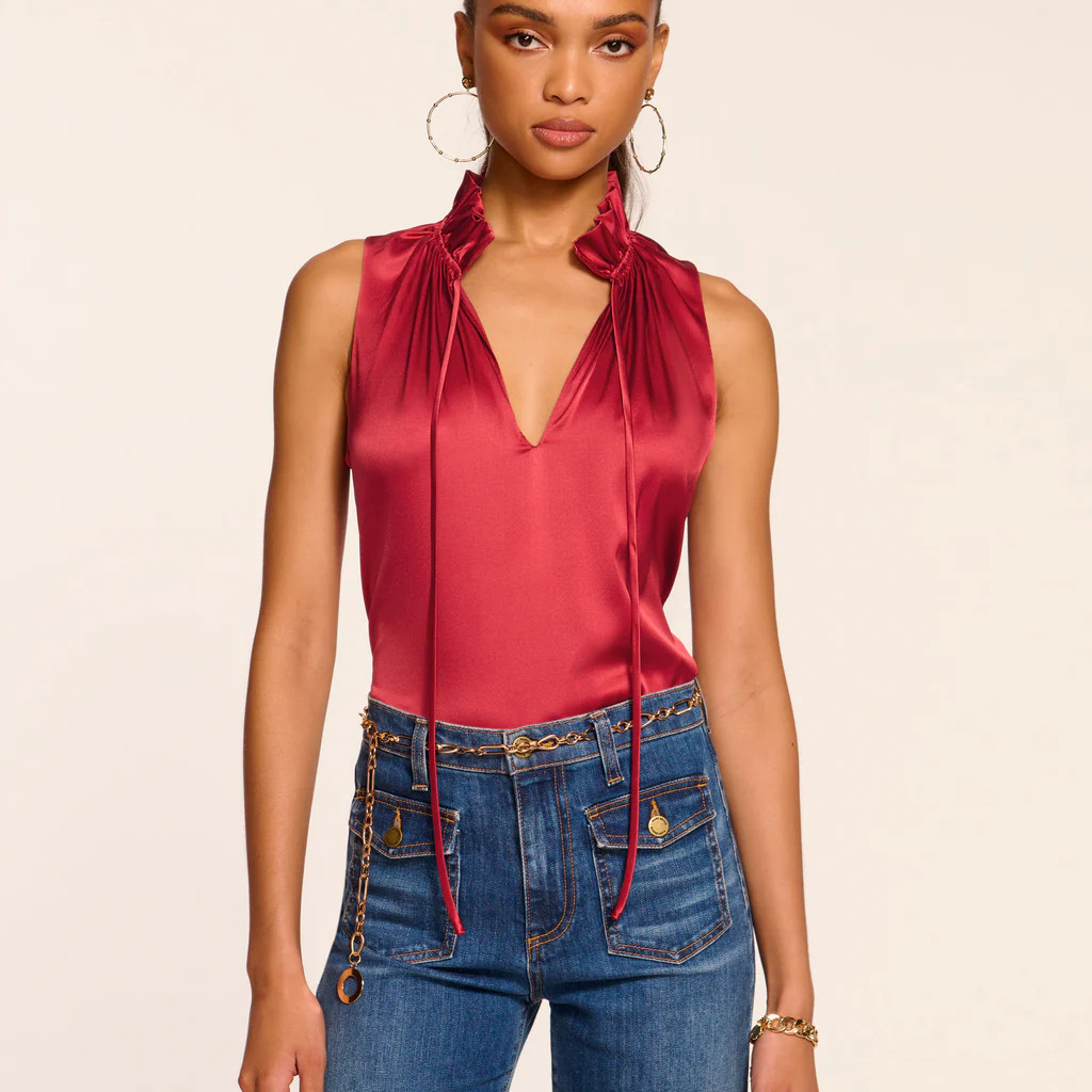 Ayana Silk Tank Top | Ramy Brook