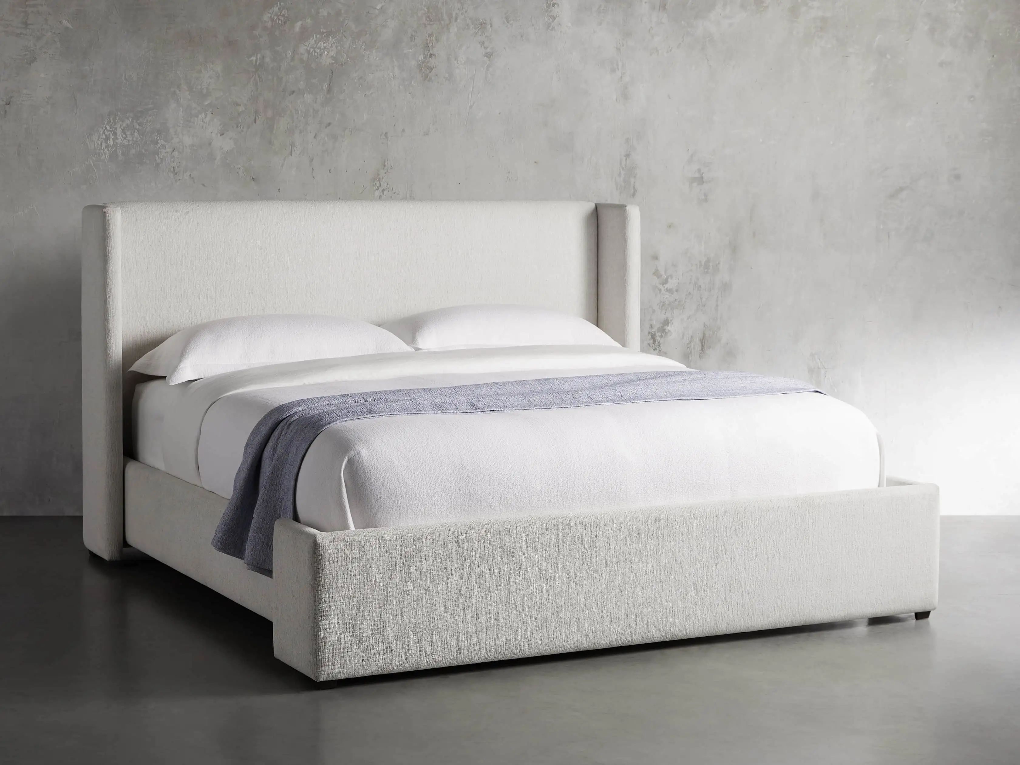 Wyller Bed in Tania Cashmere | Arhaus