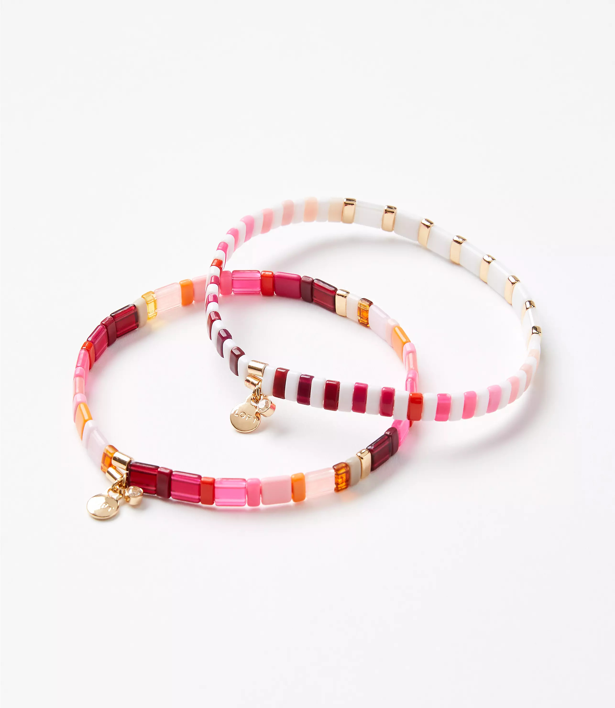 Chicklet Bracelet Set | LOFT