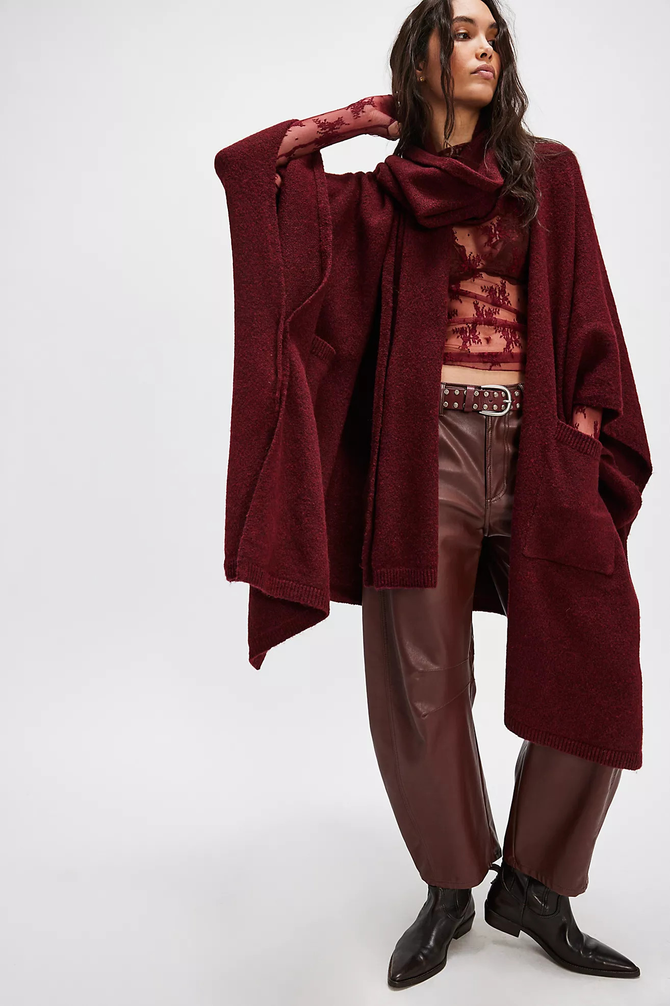 Ellie Scarf Wrap Kimono | Free People (Global - UK&FR Excluded)