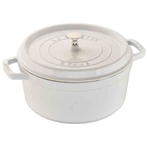 Staub Cast Iron 7-qt Round Cocotte | Target