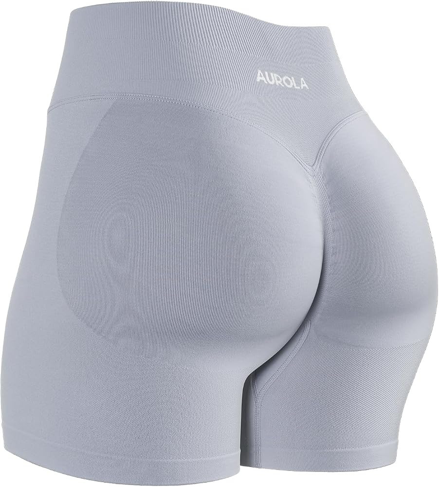 AUROLA Influence Workout Shorts for Women,2.5 3.5 4.5 5.5 6.5 No Roll Up Squat Proof Scrunch Seam... | Amazon (US)