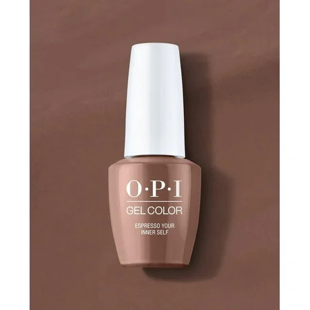 OPI Gelcolor Gel Nail Polish 0.50 oz. - Intelli-Gel - GCLA04 - Espresso Your Inner Self | Walmart (US)