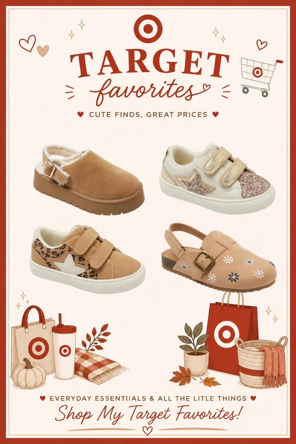 🎒👟 Back-to-school starts from the ground up!

Cat & Jack has the cutest kid shoes for the new school year, and I found so many styles that are perfect for everything from classroom days to the playground. 🍎✏️ Sneakers, easy slip-ons & cute everyday options that won’t break the back-to-school budget! 🙌🏼

Sharing some of my favorite Cat & Jack shoe finds for your little ones! 🤎✨

Shop them all in my LTK! 🛍️

#LTKKids #LTKBackToSchool #CatAndJack #TargetFinds #BackToSchoolFinds #KidsShoes #BackToSchoolShopping #TargetKids #MomFinds #LTKFinds

#LTKootd #LTKKids #LTKSaleAlert