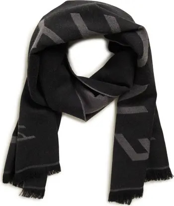Givenchy Chevron Logo Wool Scarf | Nordstromrack | Nordstrom Rack