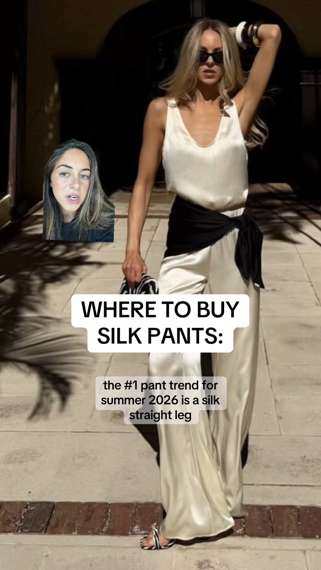 the #1 pant trend for summer 2026 is a silk straight leg

#LTKootd #LTKSeasonal